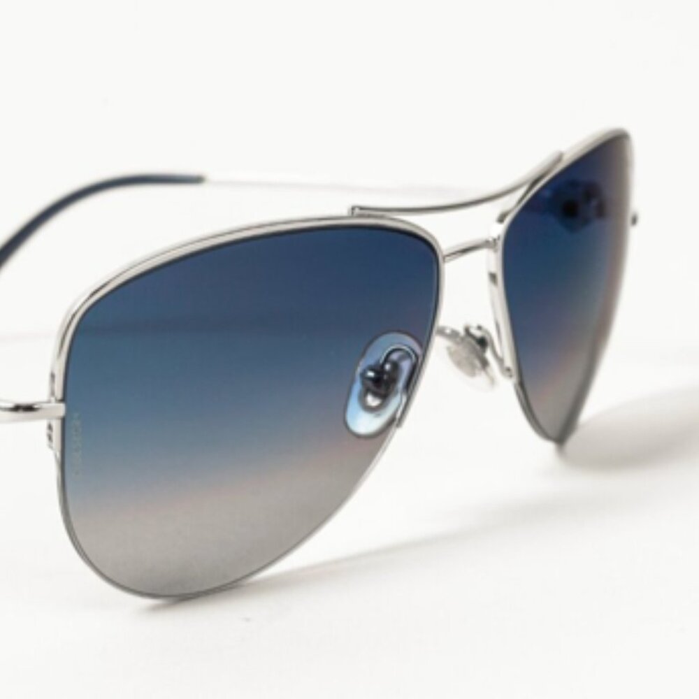 Tiffany & Co. TF3021 "Return to Tiffany" Heart Blue Gradient Aviator Sunglasses